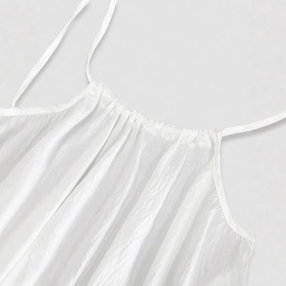 Women's Backless Loose Long Home Wear Cami Dress